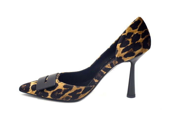 Туфли с леопардовым принтом Chantal